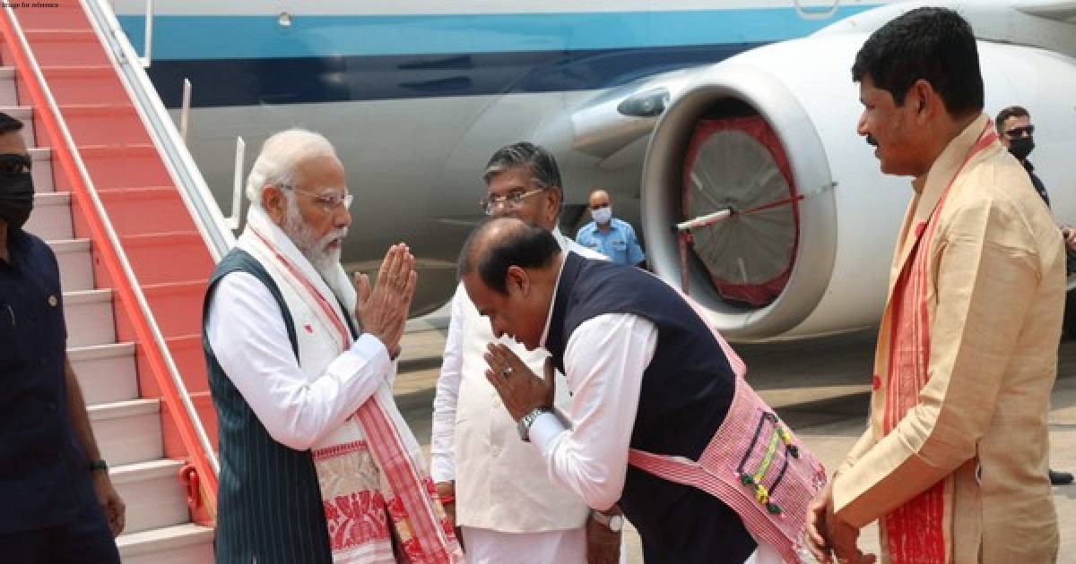 PM Modi arrives in Assam, to dedicate Rs 14,300 crore projects in state today